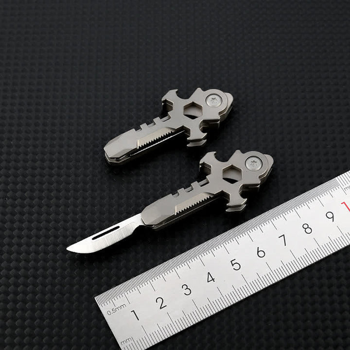 Cross Multifunktionaler Titan Mini-Klappmesser-Schlüsselanhänger