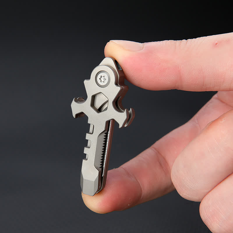 Cross Multifunktionaler Titan Mini-Klappmesser-Schlüsselanhänger