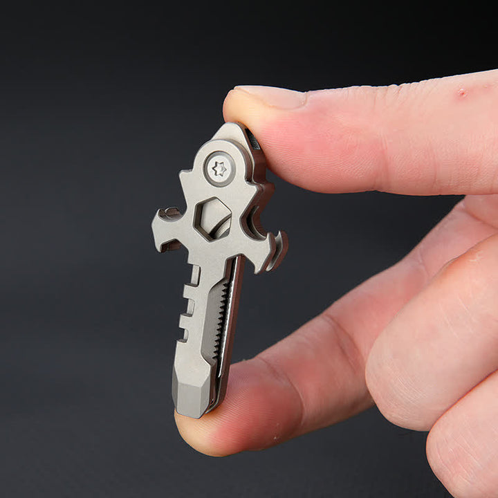 Cross Multifunktionaler Titan Mini-Klappmesser-Schlüsselanhänger