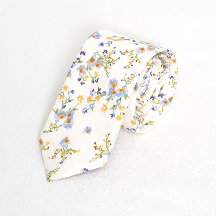Herren Vintage Liberal Floral Krawatte