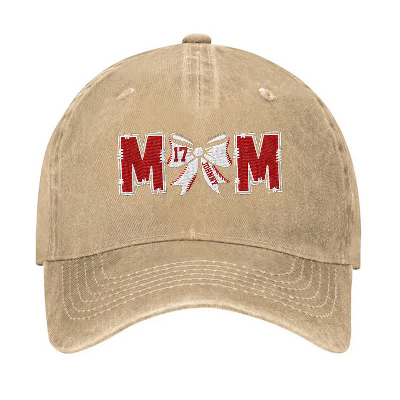 Baseball Mom Verstellbare Baseballkappe