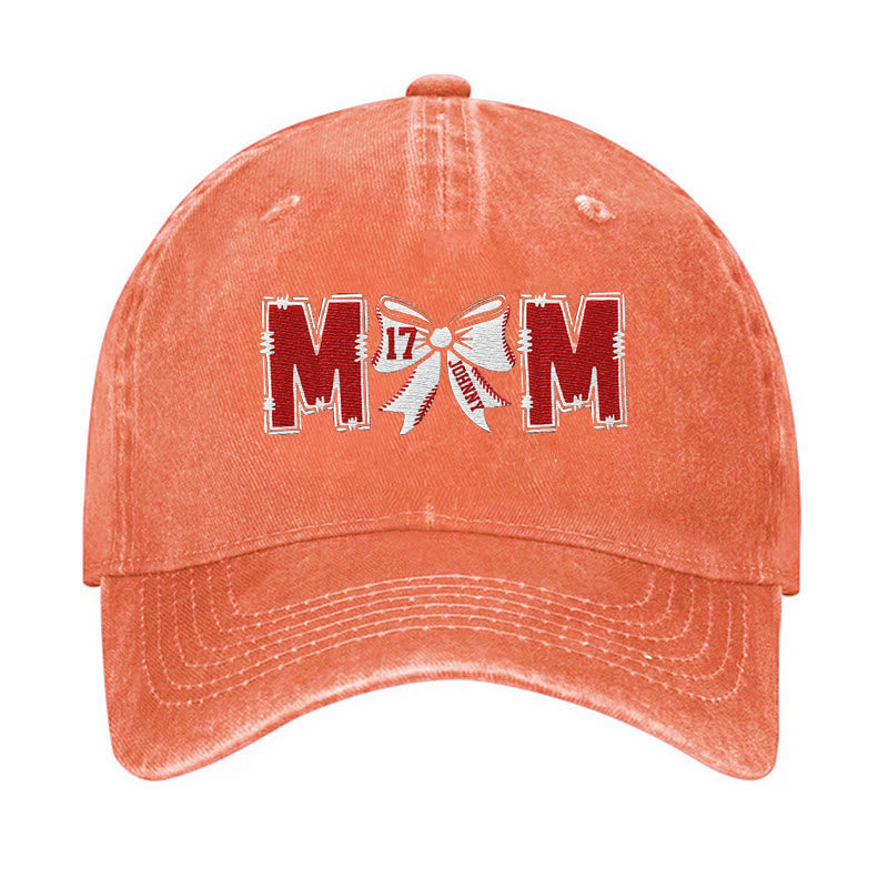 Baseball Mom Verstellbare Baseballkappe