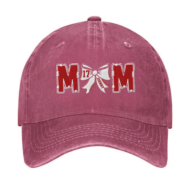Baseball Mom Verstellbare Baseballkappe