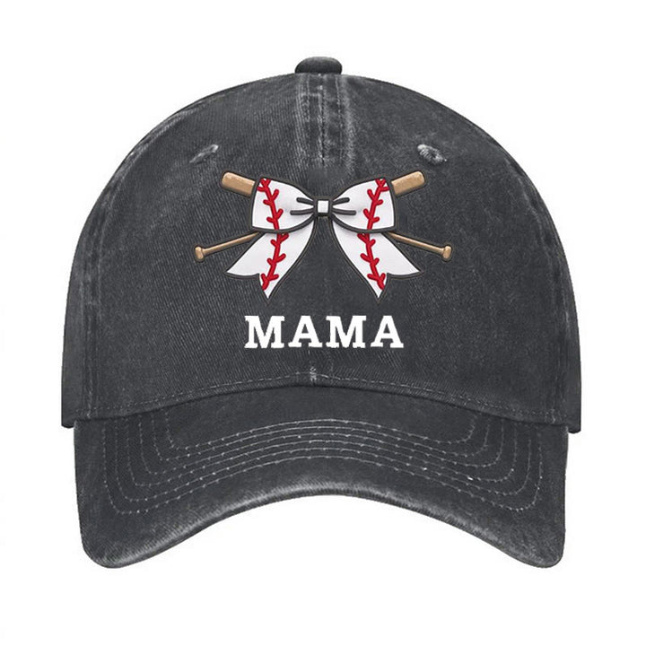 Baseball Mama Verstellbare Baseballkappe