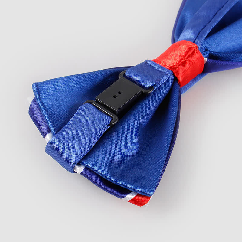 Herren Fliege mit britischer Flagge, patriotische Party-Krawatte
