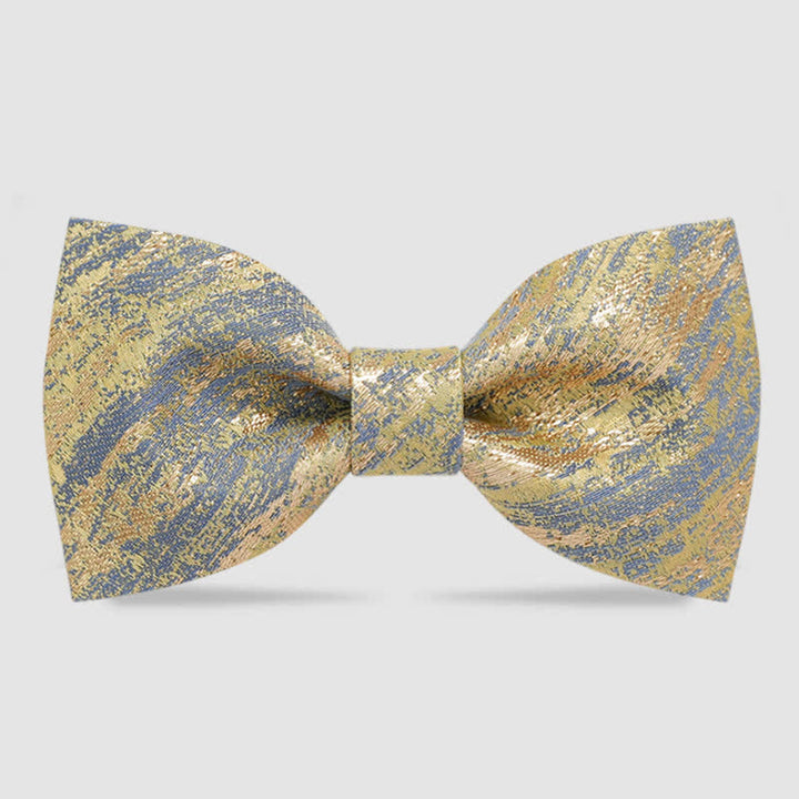 Klassische Gold Glitzer Smoking Fliege für Herren