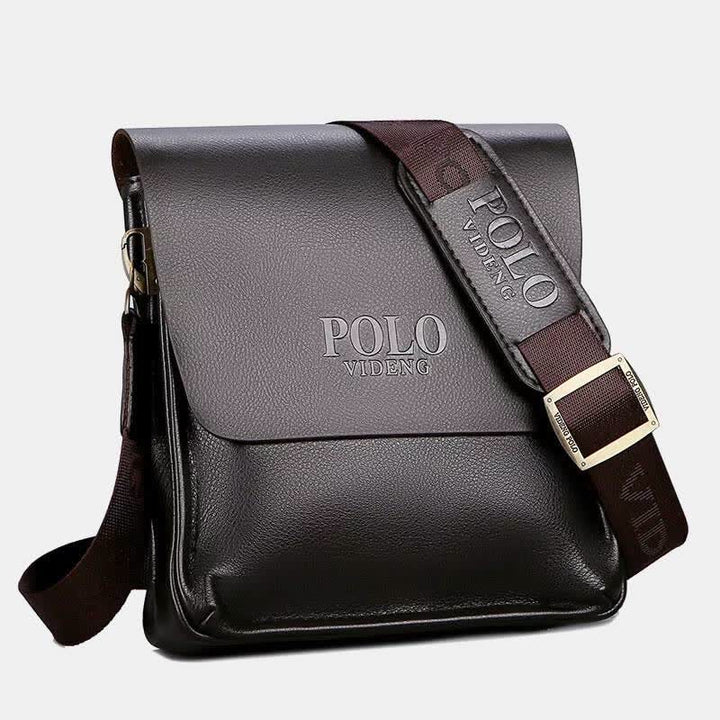 Klassische Messenger Bag mit mehreren Taschen und großem Fassungsvermögen
