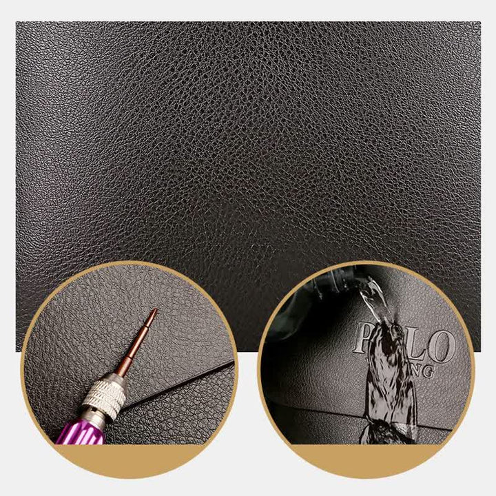 Klassische Messenger Bag mit mehreren Taschen und großem Fassungsvermögen