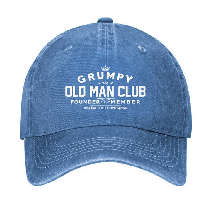 Grumpy Old Man Club Verstellbare Baseballkappe