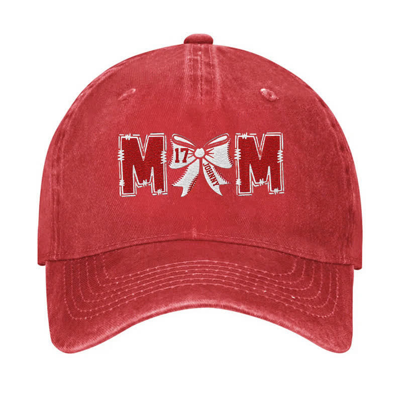 Baseball Mom Verstellbare Baseballkappe