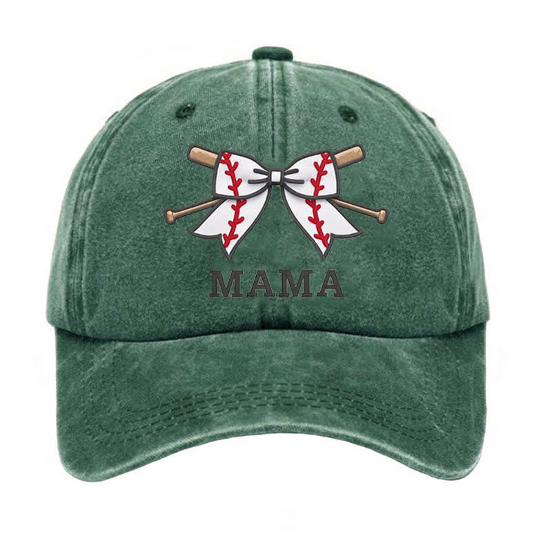 Baseball Mama Verstellbare Baseballkappe