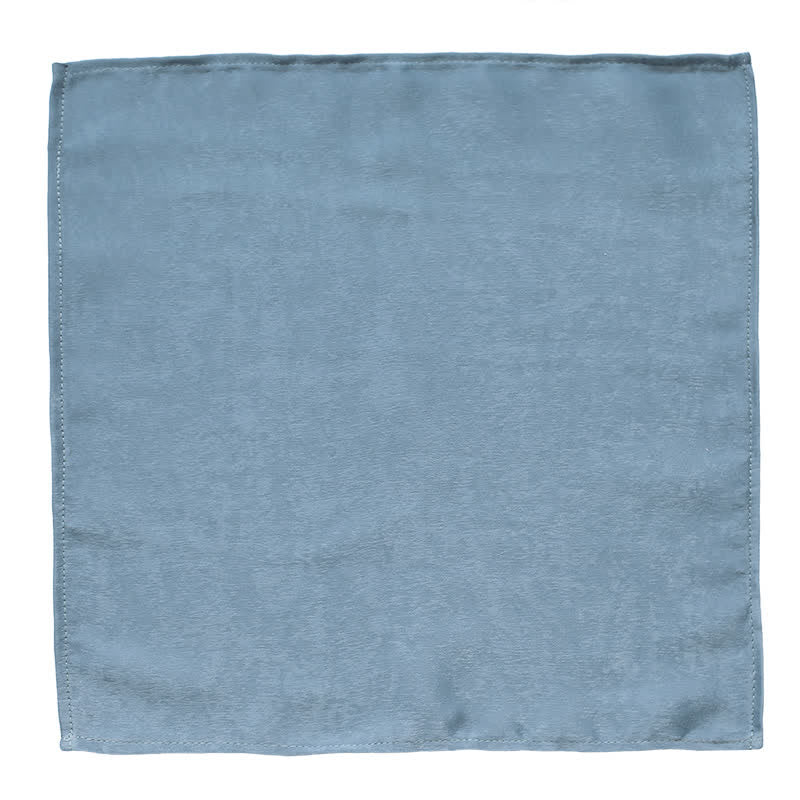 Einfarbige, frische Fliege für Herren in Haze Blue