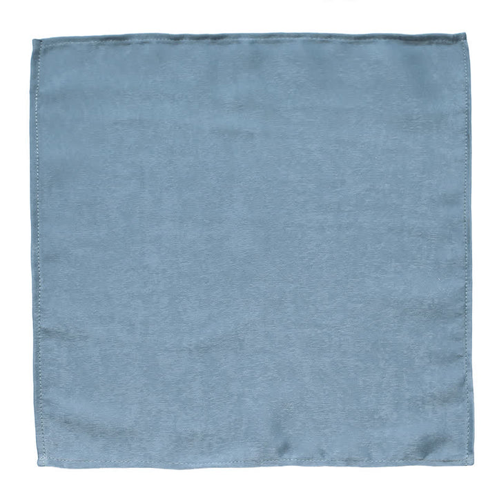 Einfarbige, frische Fliege für Herren in Haze Blue