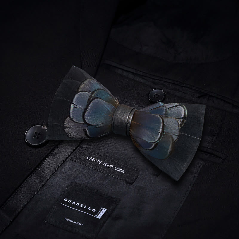 MidnightBlue geheimnisvolle Federnfliege für Kinder mit Reversnadel - image 3