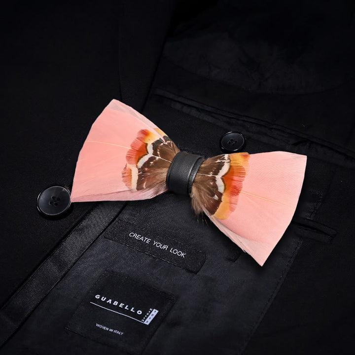 Kinder-Pop-Pink-Federfliege mit Reversnadel - image 4