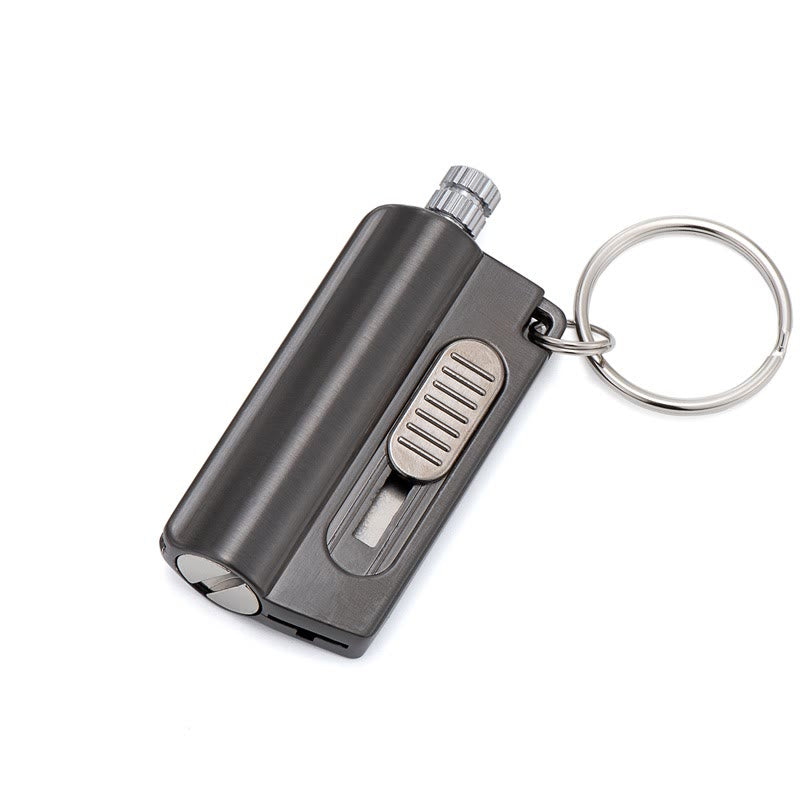 Universalmesser, Kartonöffner, Zündholz, Schlüsselanhänger, Kerosinfeuerzeug