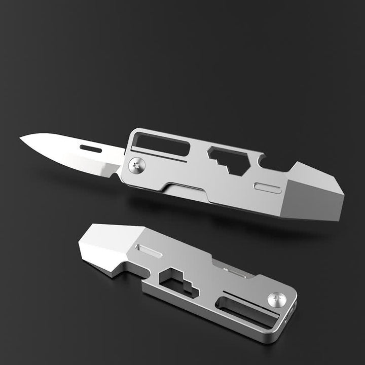 9-in-1-EDC-Tool, multifunktionales, faltbares Mini-Messer