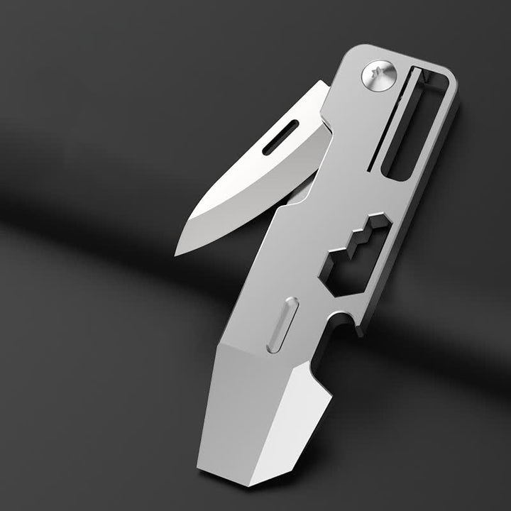 9-in-1-EDC-Tool, multifunktionales, faltbares Mini-Messer