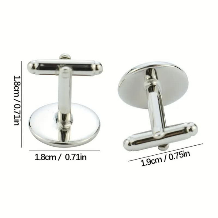 1 Paar Manschettenknöpfe mit individuellem Foto - image 3