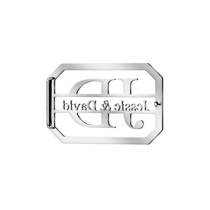 Benutzerdefinierter Name & Initialen Silber DIY Schnalle Ledergürtel