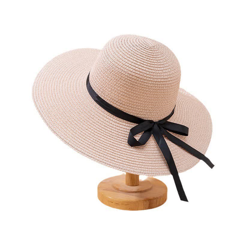 Damen benutzerdefinierte Name personalisierte Strand Stroh Fedora Hut