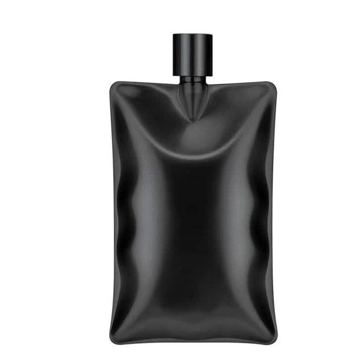 6 oz unregelmäßige kreative Edelstahl gewellte tragbare Flasche