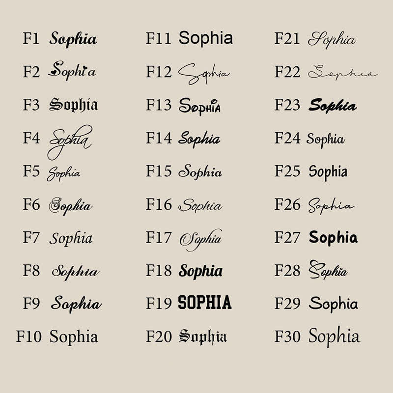 Benutzerdefinierte Perlen Personalisiertes Symbol Name Seil Armband