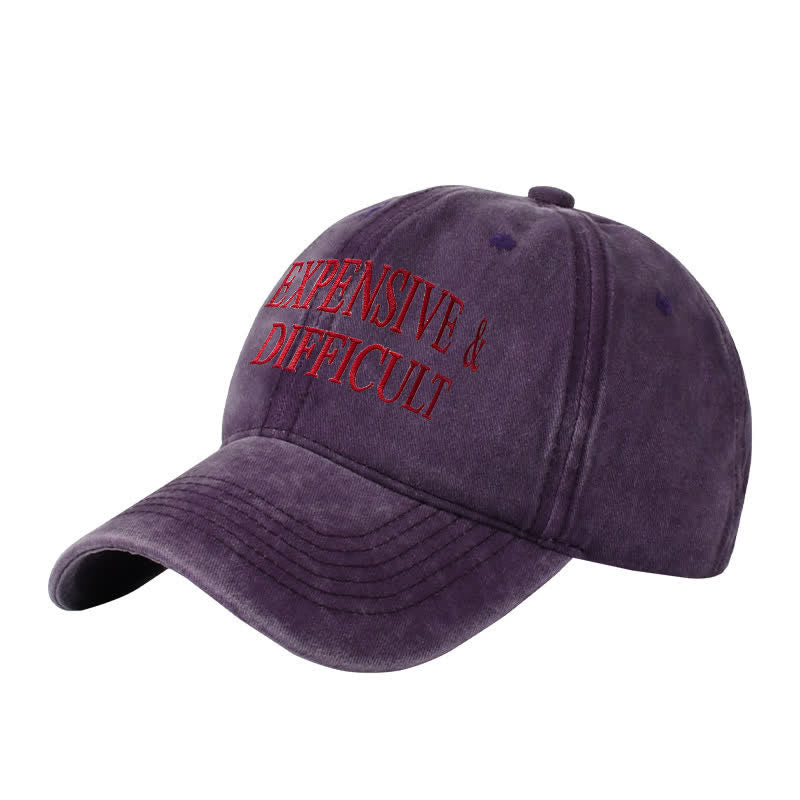 Teure und schwierige bestickte verstellbare Baseballkappe