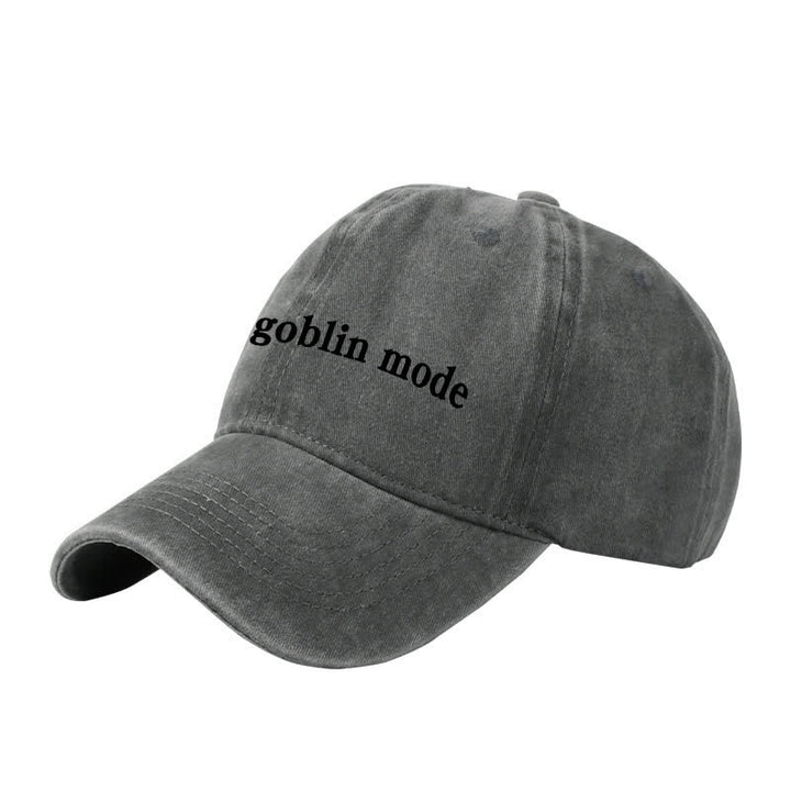 Goblin Mode Bestickte verstellbare Baseballkappe