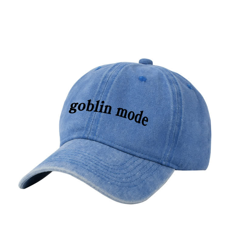 Goblin Mode Bestickte verstellbare Baseballkappe