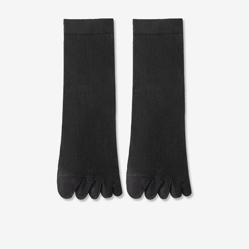 Dünne Fünf-Finger-Sommersocken aus Netzstoff für Damen