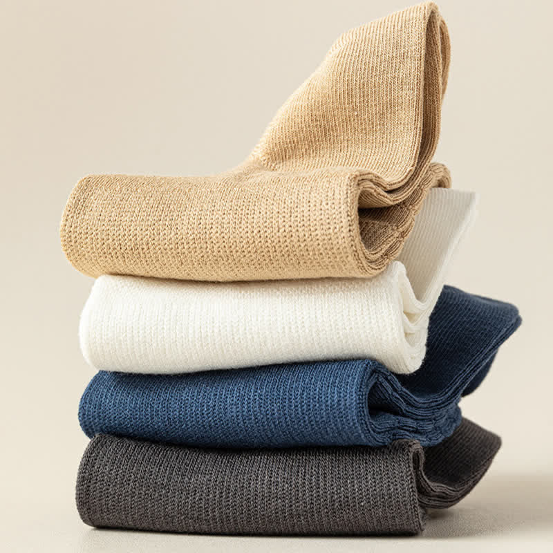 Dünne, kurze Sommersocken für Herren im Mesh-Ripp-Design