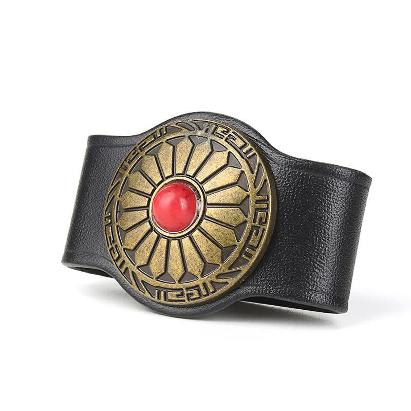 Taillendekoration Echtleder Gürtelschlaufe Befestigungsring
