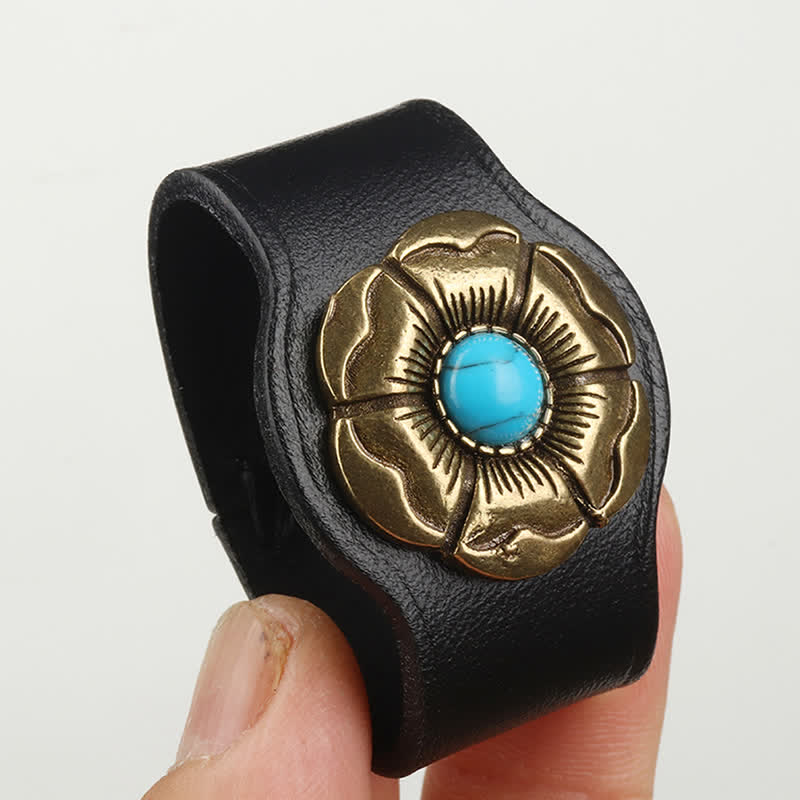 Taillendekoration Echtleder Gürtelschlaufe Befestigungsring