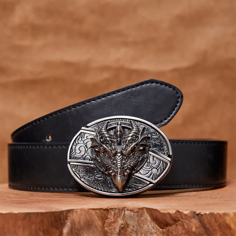 DIY Sharp Dragon Hidden Klappmesser Ledergürtel für Herren
