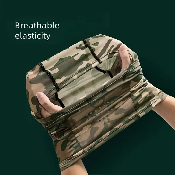 2 Stück Herren Kopfbedeckung Gesichtsmaske Camouflage Taktischer Eimerhut