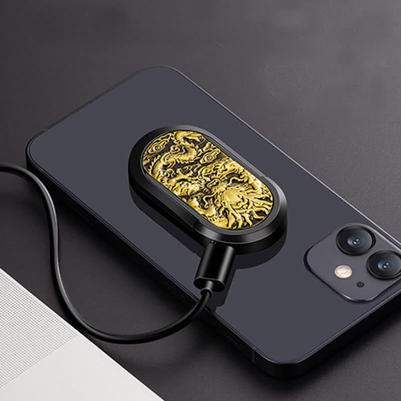 Dragon Tiger Telefonhalter Ringschnalle, tragbares elektrisches Feuerzeug