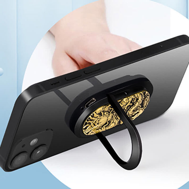 Dragon Tiger Telefonhalter Ringschnalle, tragbares elektrisches Feuerzeug
