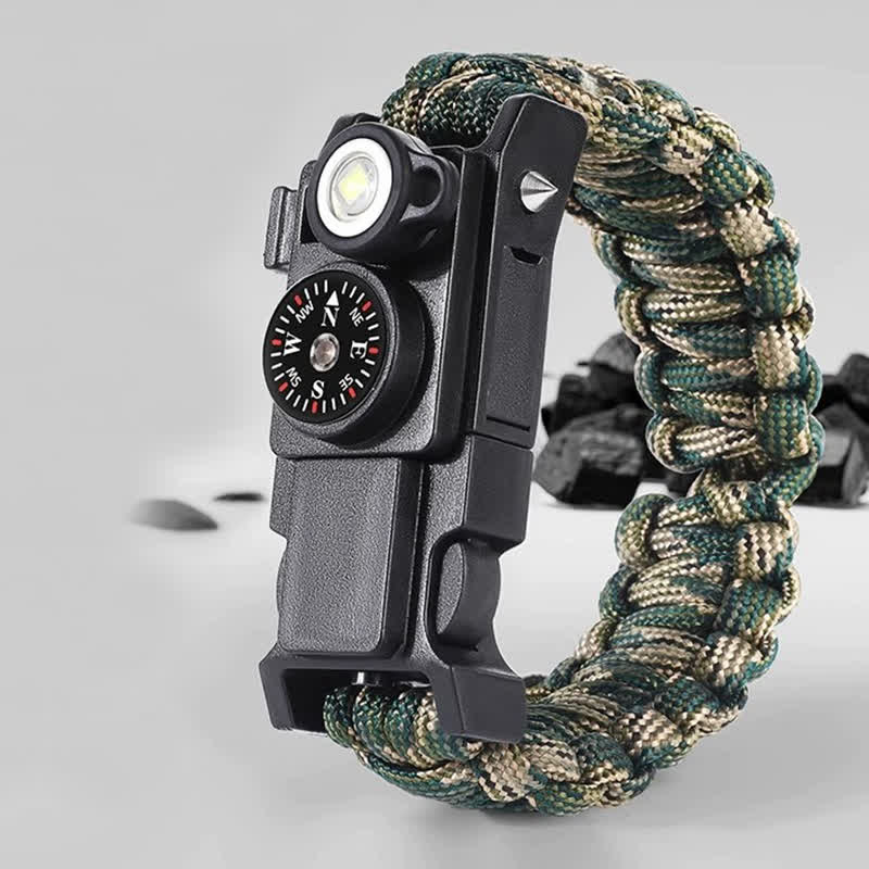 13-in-1-Armband mit taktischem Survival-Multitool und verstecktem Messer