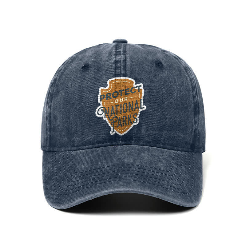 Camping Schützen Sie unsere Nationalparks Verstellbare Baseballkappe