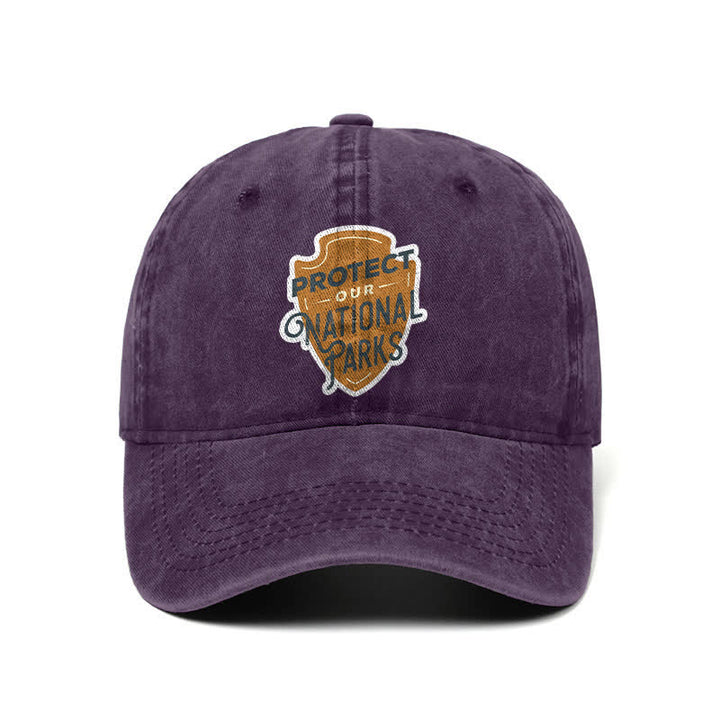 Camping Schützen Sie unsere Nationalparks Verstellbare Baseballkappe