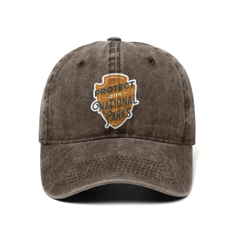 Camping Schützen Sie unsere Nationalparks Verstellbare Baseballkappe