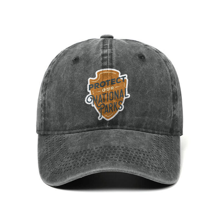 Camping Schützen Sie unsere Nationalparks Verstellbare Baseballkappe
