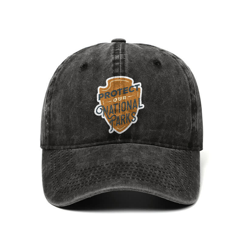 Camping Schützen Sie unsere Nationalparks Verstellbare Baseballkappe
