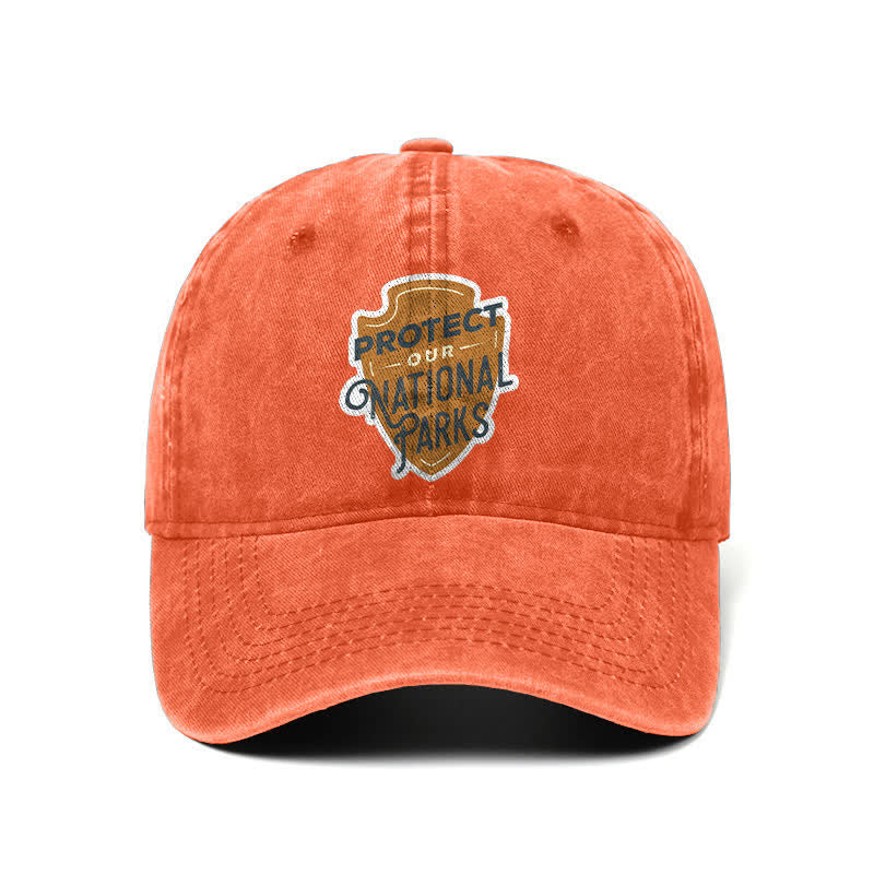 Camping Schützen Sie unsere Nationalparks Verstellbare Baseballkappe