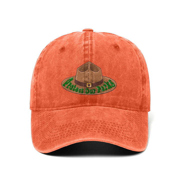 Schützen Sie unsere Parks Cowboyhut Druck verstellbar Baseball
