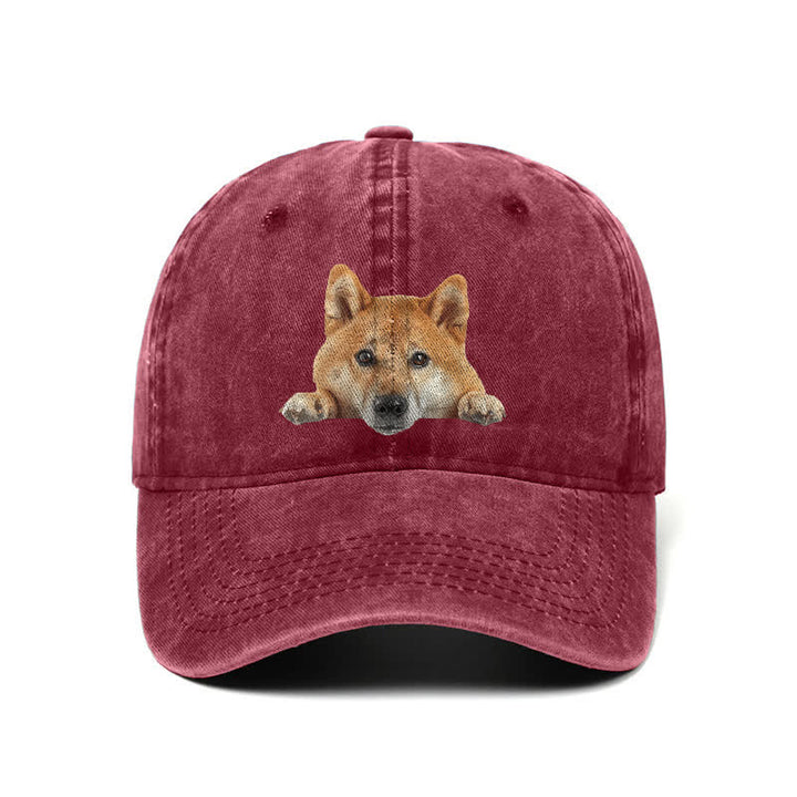 Shiba Inu Hundeliebhaber Verstellbare Baseballkappe