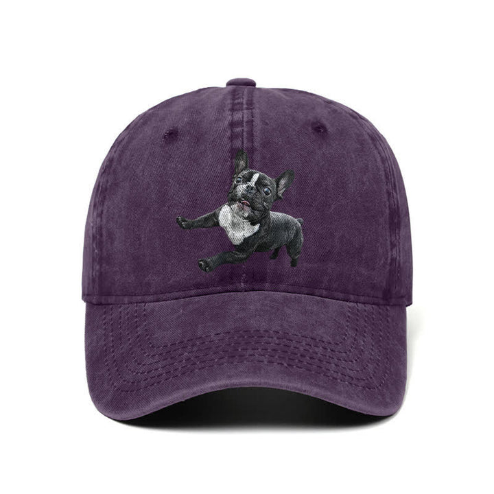 Verstellbare Baseballkappe für Liebhaber der französischen Bulldogge