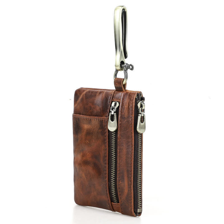 Funktionelle Werkzeugtasche aus Leder mit großer Hakenschnalle - image 10