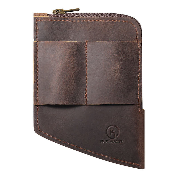 Gebogene Form EDC Pocket Wallet Ledergürteltasche - image 5
